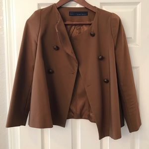 Zara brown coat